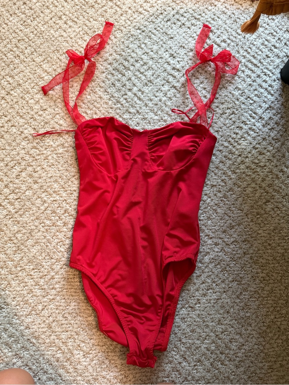 Princess Polly red bodysuit